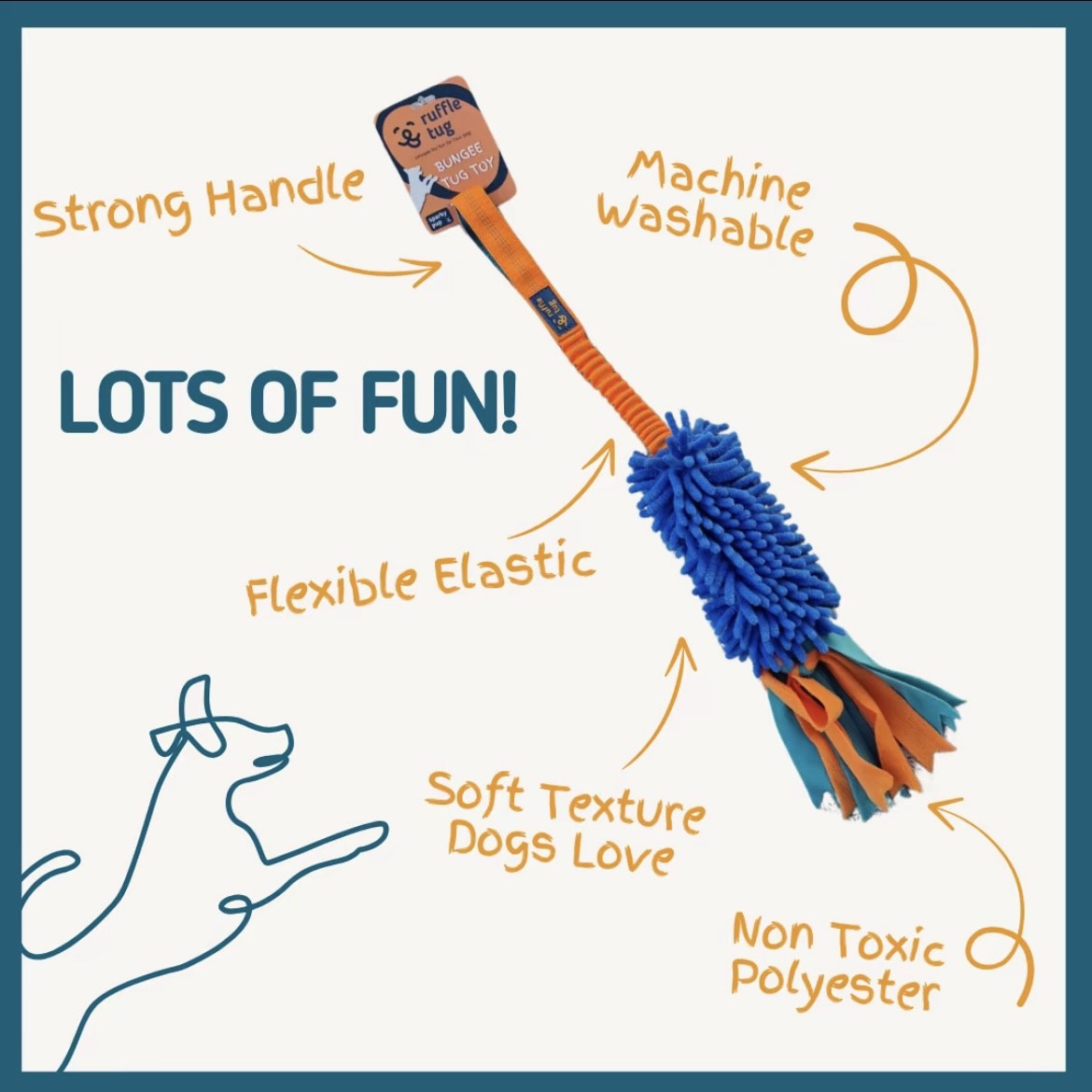 RuffleTug | Blue Plushie