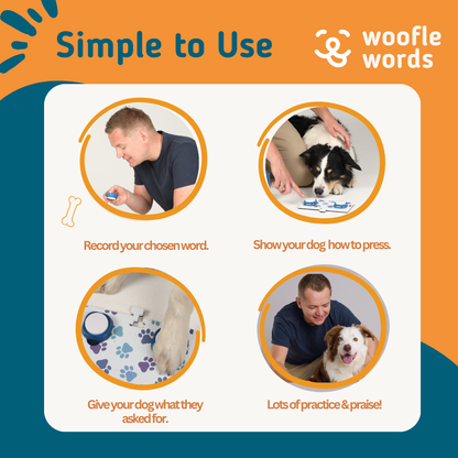 Woofle Words | 4 Buttons
